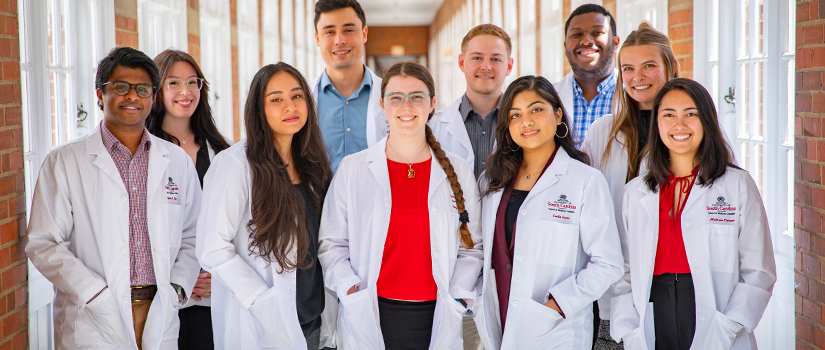 Group photo of the inaugural cohort of AI in Medicine interest group