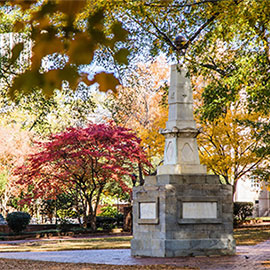 horseshoe in the fall