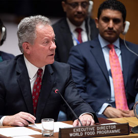 david beasley speaks at UN