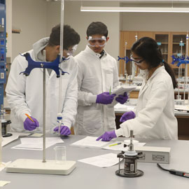 New chemistry labs