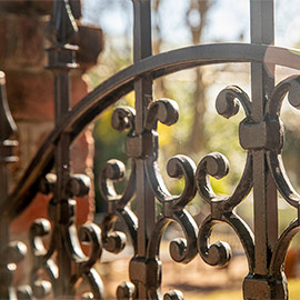 wrought iron gates