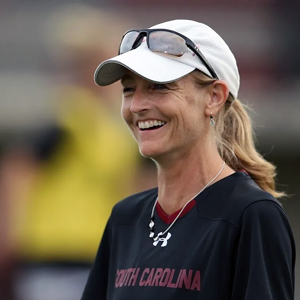 USC women's soccer coach Shelley Smith 